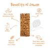 Eat Anytime Healthy Jowar Bar | Healthy Snacks Bar for Eat | Gluten Free & High Fiber Bar | Energy Bar, Protein Bars Sugar Free | Healthy Energy Bar for Kids | Jowar Bar - 600gm (24pcs. of 25g) view 3