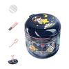 LOOM TREE Orthodontic Storage Box Waterproof Dustproof Durable Fake Teeth Denture Case Round Blue | Oral Care | Denture Care view 1
