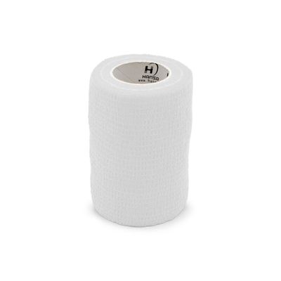 HANSO Cohesive Bandage | ComRip | Self-Adhering Bandage (3inch*5yds, White)