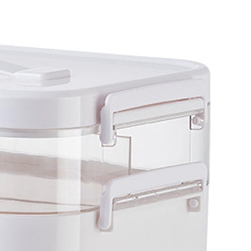 LOOM TREE Family First Aid Medical Box Storage Case Double Layer for Sewing Sports Car 24.5cmx16.5cmx15.5cm | Health Care | First Aid | Kits & Bags