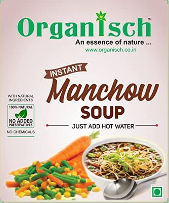 Organisch Manchow soup (1 kg) - Ready to Serve, No Added Preservative, Healthy & Tasty, 100% Natural, No Chemicals