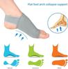 Nexllent Foot Pain Relief Premium Planter Fasciitis Support, Silicone Heel Spur & Therapy Wraps, Compression Socks, Foot Sleeves, Arch Supports, Heel Cushion Inserts & Grips, Medium view 3