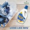Shatras Matic Liquid Detergent For Fabric Care, 100% Tough Stain Removal In Front Load Machines, For All Types Fabric (Blue 1), 1 liter view 3