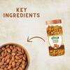 Kaabu Natural and Premium California Roasted & Salted Almonds Jar Pack of 2 x 500gm | Premium Badam Giri | High in Fiber & Boost Immunity | Real Nuts | Gluten Free view 3