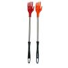 14 Inch Steel Pipe Stick Back Massager Back Scratcher, Khujli Stick for Men, Women and Kids (Red +orange) view 1