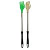 14 Inch Steel Pipe Stick Back Massager Back Scratcher, Khujli Stick for Men, Women and Kids (Green +White) view 1