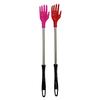 14 Inch Steel Pipe Stick Back Massager Back Scratcher, Khujli Stick for Men, Women and Kids (pink +maroon) view 1