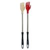 14 Inch Steel Pipe Stick Back Massager Back Scratcher, Khujli Stick for Men, Women and Kids (White+Red) view 1