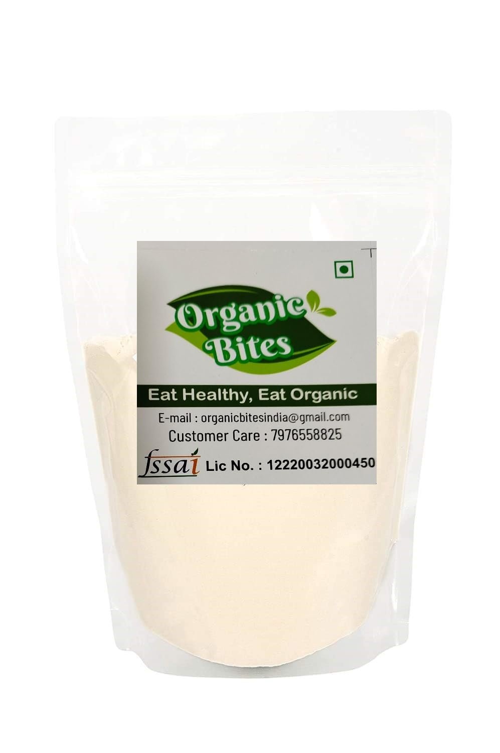Organic Bites White Cheese Powder (Milky White) -2 Kg (1 Kg X 2 Pkt)