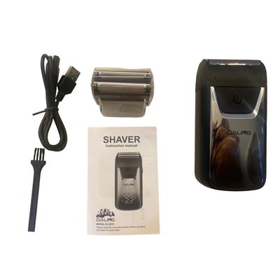 IAS Dl-9215 2 In 1 Electric Foil Shaver & Hair Clipper - Professional USB Cordless Rechargeable Razor For Bald Head Shaver - LCD Display, Lithium Titanium Blades, Twin Blade System,Best Gift For Men