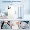 DENTIDEN Mini Professional Portable Waterproof Mini cordless Water Flosser |Can be carried along to use after every meal |4 Flossing Modes |Pocket size |45days of battery back up view 3