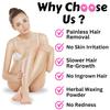 Herbal Waxing Powder for hair removal | Painless Herbal Wax | Multani Mitti Herbal Powder Wax for Underarms, Bikini Area, Hand, Legs, Back Area, 100gm - Zeen Herb view 4