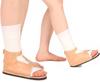KUDIZE Cast Shoe Foot Support Medical Surgical Shoe, Ankle Support for Firmness & Prevents Wear & Tear of the Cast Cover, Food Fracture Support After Plaster for Men & Women (Small, Beige) view 1