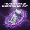 Whey91 Blueberry Blast Protein Bar, 20g Protein & 7.3g Fiber in each, No Added Sugar |No Artificial Flavour, 390g- (Pack of 6) view 4