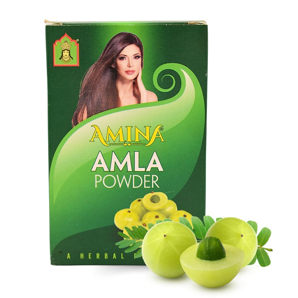 Amla Powder by Amina, 80g Pack, Ayurvedic Herbal Supplement