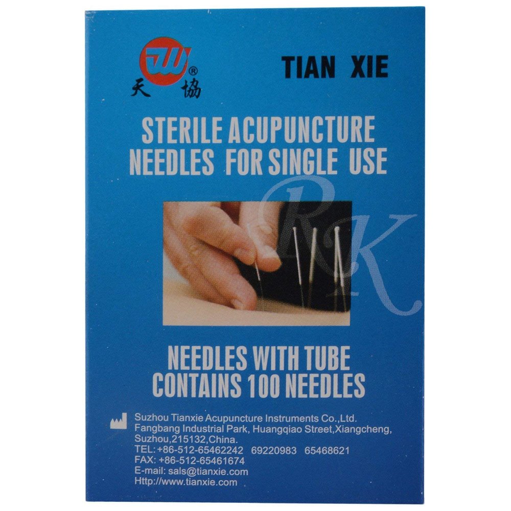 R A Products Sterile Acupuncture Needles For Single Use Transparent (23 * 13)