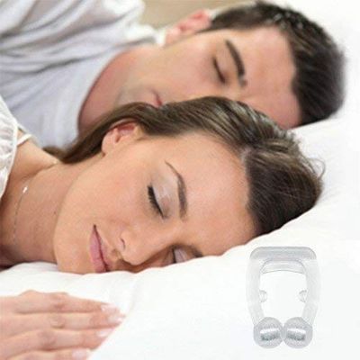 Snore Free Nose Clip | Unisex Stop Snoring Anti Snore Free Sleep Silicone Magnetic Nose Clip | Nose Clip | Anti Snoring device (Pack of 8)