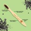 Arshad Couture Kids Bamboo Toothbrushes with Charcoal bristles | Ultra Soft | Nylon Free | Eco Friendly | Biodegradable | Bristles made with PBT (Polybutylene Terephthalate) | Organic | Pack of 8 view 2