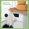 ibambo 1 Roll of Bamboo Reusable Paper Towels - Heavy Duty & Super Absorbent | Durable, Ecofriendly Machine Washable Paper Towels | 100% Rayon Derived from Bamboo | 20 Sheets Per Roll, 12"x11" Sheets view 3