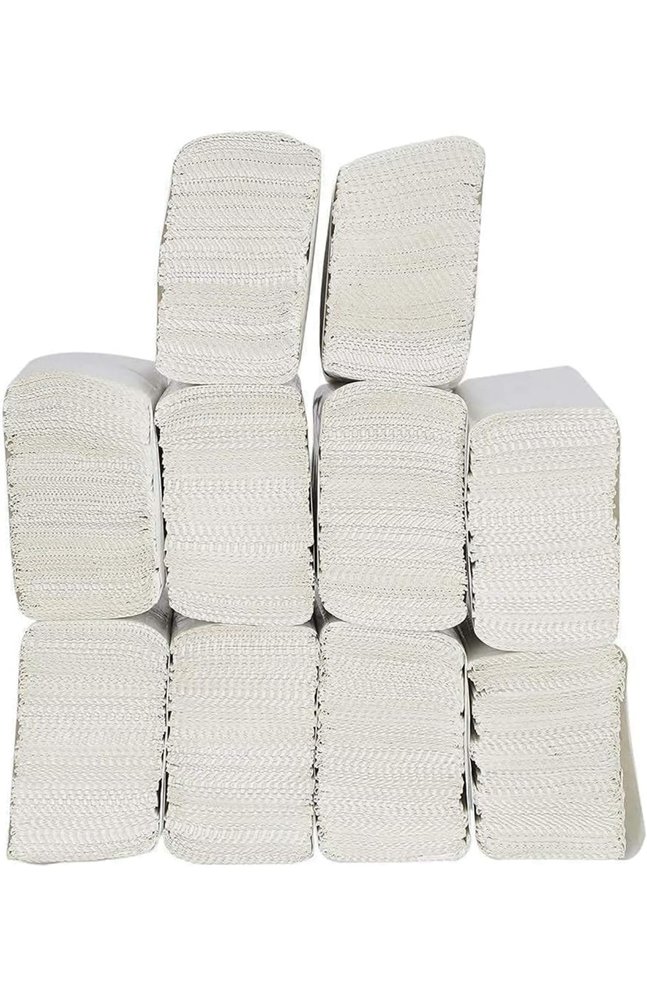 M Fold Tissue Paper,Recycled, High Absorbent - 1300 Pieces