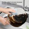 DREHOTRY Dish Wash Scrub Cloth Pad Sponge | Double Sided Non Scratch Wire Scrubber | Reusable Multifunctional Dishwashing Rags for Wet | Ideal for Dishes, Kitchenware & Surfaces (Pack of 10) view 3