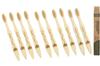 Arshad Couture Kids Bamboo Toothbrushes with Fibre bristles | Ultra Soft | Nylon Free | Eco Friendly | Biodegradable | Bristles made with PBT (Polybutylene Terephthalate) | Organic | Pack of 10 view 1