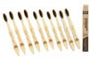 Arshad Couture Kids Bamboo Toothbrushes with Charcoal bristles | Ultra Soft | Nylon Free | Eco Friendly | Biodegradable | Bristles made with PBT (Polybutylene Terephthalate) | Organic | Pack of 10 view 1