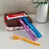 XML Toothbrush Container, Cap, Cover, Case, Holder Set Plastic Anti Bacterial for Travel Bathroom (8-Capsule-TBCOVER) view 2