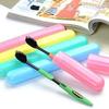 XML Toothbrush Container, Cap, Cover, Case, Holder Set Plastic Anti Bacterial for Travel Bathroom (8-Capsule-TBCOVER) view 3