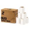 Imvelo 2 Ply Toilet Tissue Rolls - 1080 Pulls (180 Pulls x 6 Rolls) - Soft, Highly Absorbent, Septic Safe, 100% Virgin Pulp, OBA-Free Tissue Paper Roll, Bathroom Toilet Roll Pack of 6 - Family Pack view 1