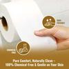 Imvelo 2 Ply Toilet Tissue Rolls - 1080 Pulls (180 Pulls x 6 Rolls) - Soft, Highly Absorbent, Septic Safe, 100% Virgin Pulp, OBA-Free Tissue Paper Roll, Bathroom Toilet Roll Pack of 6 - Family Pack view 4