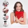 Electric heating water bag combo pack of 2 bag hot water pad heating water bag heating pad velvet gel bag hot water bottle multi colour view 2
