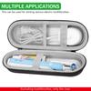 HANNEA Electric Toothbrush Hard Travel Case Compatible with Oral-B Pro Pro 500 300 1500 iO Series 7 8 9 Electric Toothbrush, Portable EVA Protective Storage Bag Holder with Mesh Pocket view 4