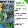 Asian Herbs Natural Himalayan Stinging Nettle Tea - Herbal Tea for Wellness, Detox & Vitality | Packed with Nutrients, Antioxidants & Minerals (100grams) view 3