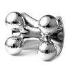 4D Roller Manual Massager, for Body Massage & Face Massage (4D Silver Roller) view 3