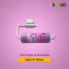 KYKOH Non Woven Super Absorbent Reusable Kitchen Tissue Roll or Paper Towel roll for home and office- Pack of 2 (80 Pulls in each roll) view 3
