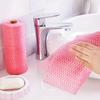 KYKOH Non Woven Super Absorbent Reusable Kitchen Tissue Roll or Paper Towel roll for home and office- Pack of 2 (80 Pulls in each roll) view 4
