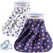 Trendmad Ice Bag Hot Water Bag For Pain Relief, Hot & Cold Packs (Pack of 2 Multicolor) 6 inch