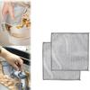 Entisia Scrubbing Pad Wire - Stainless Steel Scrubber Non-Scratch Wire Dishcloth, Multifunctional Dishwashing Sponge, Easy Reusable Cleaning Supplies for Kitchen, Sinks, Pots, Cooktops (Pack of 2) view 1