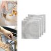 Entisia Scrubbing Pad Wire - Stainless Steel Scrubber Non-Scratch Wire Dishcloth, Multifunctional Dishwashing Sponge, Easy Reusable Cleaning Supplies for Kitchen, Sinks, Pots, Cooktops (Pack of 4) view 1
