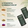 Amocare Energy Gummies for Men | Fenugreek, Ginseng, Ginkgo Powder & Saffron | Improves Energy & Muscle Strength, Promotes Well-Being | Strawberry & Mint Flavour | 60 Gummies - 1 Per Day | 100% Veg view 3