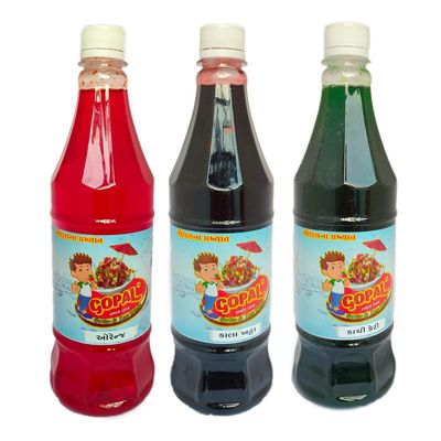 Sharbat Syrup, 2250 ml (Orange,Kala Khatta, kachi Keri) (PACK OF 3)