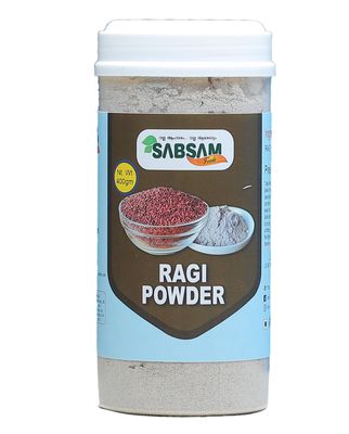 SABSAM FOODS RAGI POWDER|GOOD FOR ALL AGES|BABIES|GOOD AND HEALTHY| PACK OFF 400gm