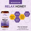 Bee Cause Pure & Natural Relax Honey with Lemon Grass & Chamomile (330g Each, Pack of 2) view 4