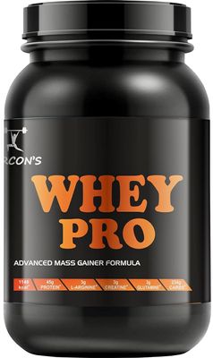 Arcon Whey Pro Advance Mass Gainer With Added Digestive Enzymes (Mocha Cappuccino, 1KG)
