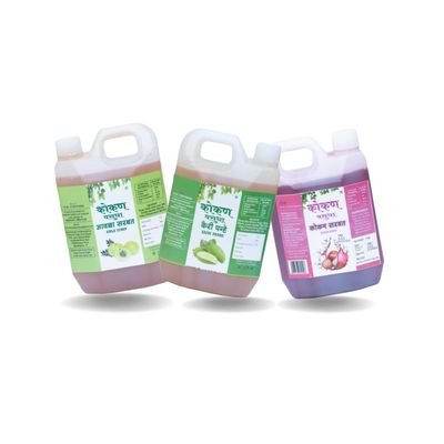Kokan Vasudha Summer Special Combo: Kairi Panha + Kokum Sharbat + Amla Syrup|Boosts Immunity And Digestion,3 Count