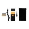Wahl Travel Shaver USB, 0.4 mm cutting length, 45 minutes run time, Perfect travel companion with USB charging facility, Extra Cutting blade and foil to move along the contours, Black & Gold - 3025441IN view 2
