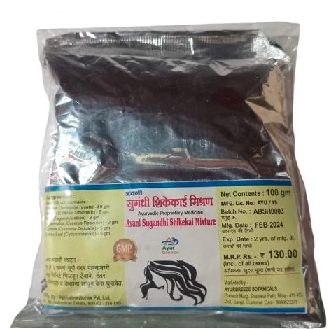 Avani Sugandhi Shikekai Mishran 100 Gm