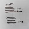 LOOM TREE Dual Headed Beard Pencil Filler Enhancer to Fill Effective Beard Filling Pen Dark Brown view 1