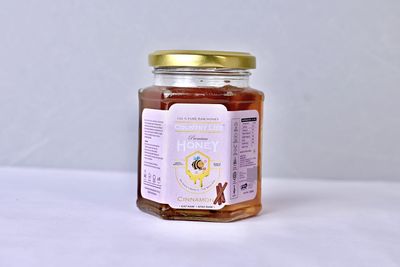 Country Lite Organic Cinamon Honey With Infused Cinnamon Stick || 300GM ||